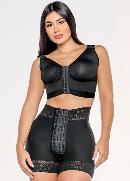 Fajas Salome 613 | Hip & Butt Lifting Powernet Shaper Shorts