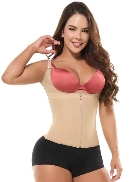 Fajas Salome 0313 | Waist Trainer Vest Tummy Control Compression Garment for Women | Colombian Body Shaper for Daily UseÃ‚Â 
