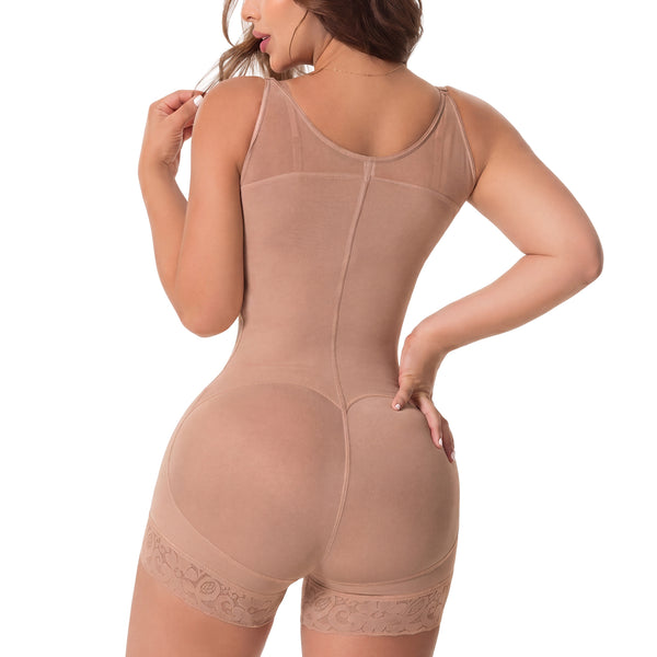 Salome 6066 | Open-Bust High Compression Powernet Faja | Stage 2 Post-Op Body Sculpting
