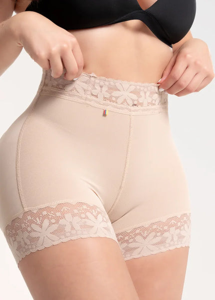 Fajas Salome 08L5 | Butt Lifting Shorts | BBL Effect Faja Shorts for Women