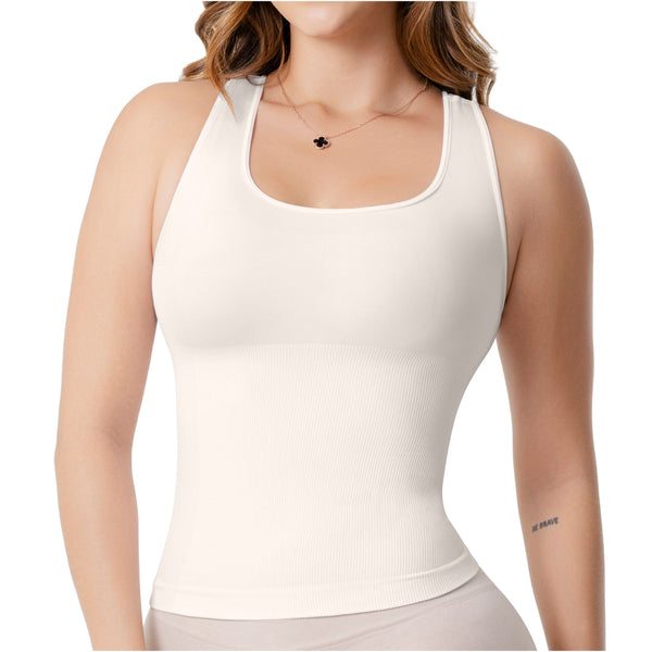 Salome 7004 Seamless Shaping Tank Top | Tummy Control Camisole