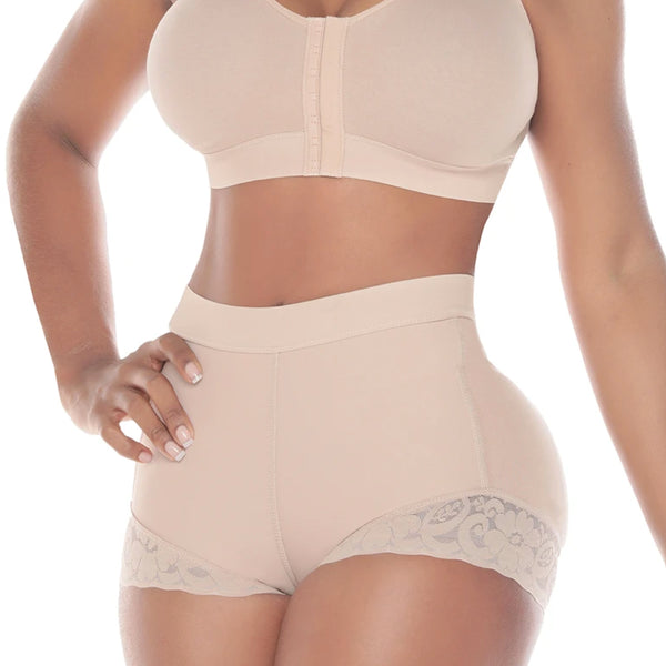 Fajas Salome 0331 | Colombian Butt Lifter Shaper Panty with Silicone Lace | Must-Have Stock for Your Business