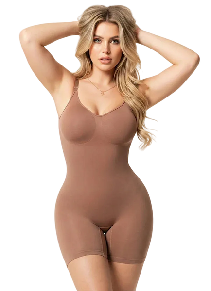 Butt-Lifting Body Shaper Salome 7002 | Seamless Mid-Thigh Full Body Shaper