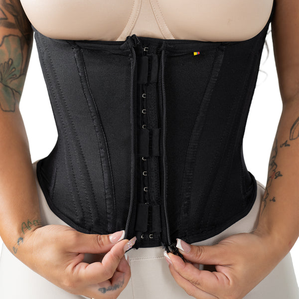 Snatched Body 002424 Vest Underbust Corset | 15-Bone Waist Cincher