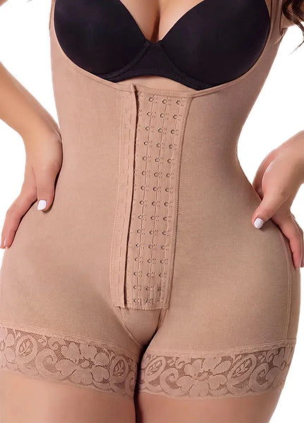 Salome 6066 | Open-Bust High Compression Powernet Faja | Stage 2 Post-Op Body Sculpting