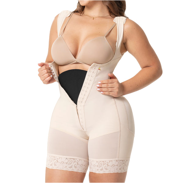 Fajas Salome 2505 | Abdominal Board for Post-Lipo & Tummy Tuck | Prevents Fibrosis & Optimizes Compression - Cata1og.com