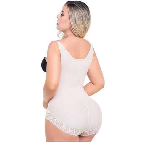 Sonryse 413ZF Bodysuit Removable Straps Open Bust