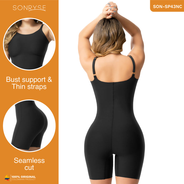 Sonryse SP43NC Seamless Jumpsuit Buttlifter Tummy Control Shapewear