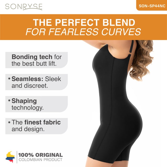 Sonryse SP44NC Butt Lifter Seamless Jumpsuit Tummy Control Shapewear
