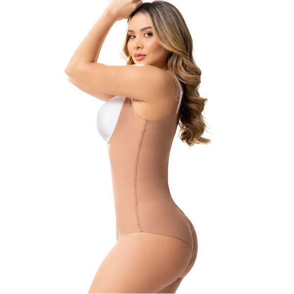 Sonryse SP45NC Open Bust Tummy Control Panty Shapewear Bodysuit