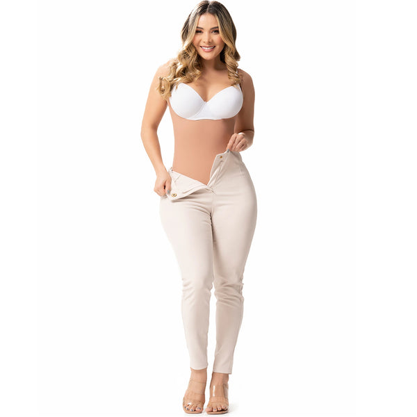 Sonryse SP45NC Open Bust Tummy Control Panty Shapewear Bodysuit