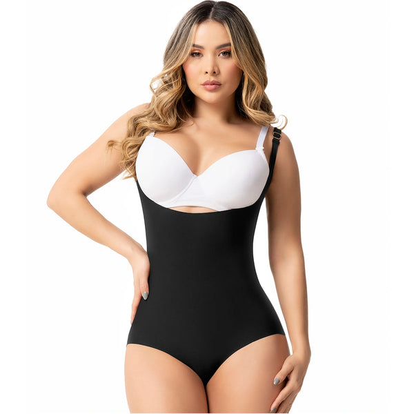 Sonryse SP45NC Open Bust Tummy Control Panty Shapewear Bodysuit