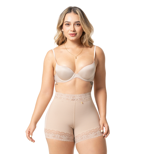 Sonryse High Waisted Shaper Shorts | Colombian Butt Lifting Faja-Short with Tummy Control