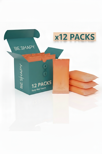 Be Shapy Face Towels for Women | 9x9” Disposable Microfiber Cleansing Wipes