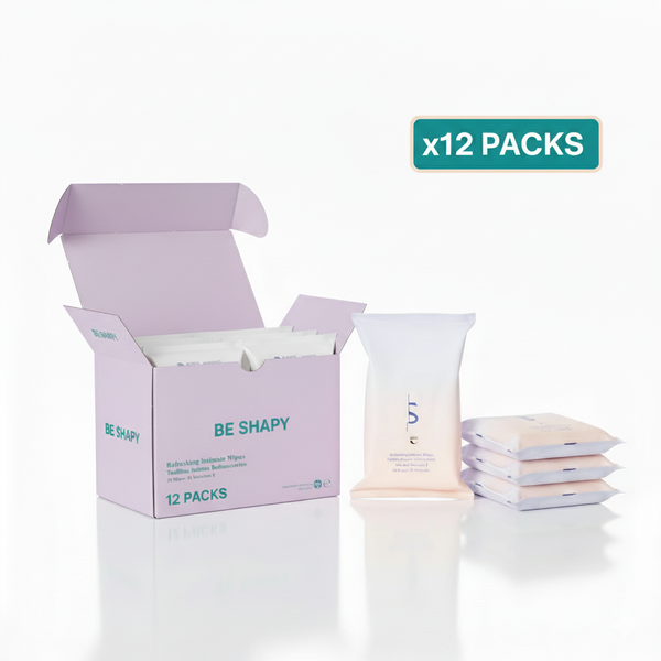 Be Shapy Body Wipes for Women | Post-Op, Intimate & Travel Hygiene Wipes