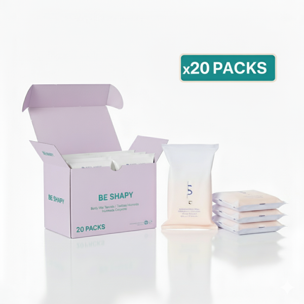 Be Shapy Body Wipes for Women | Post-Op, Intimate & Travel Hygiene Wipes