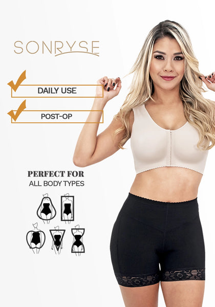 SONRYSE 065BF | Front Closure Postsurgical Bra | Cotton