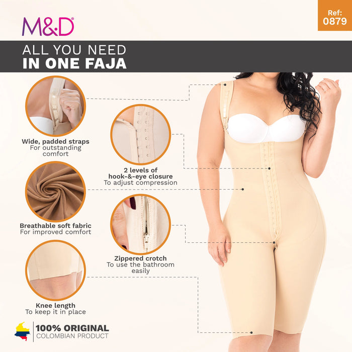Fajas MYD 0879 Post-Surgical Full Body Shaper for Women