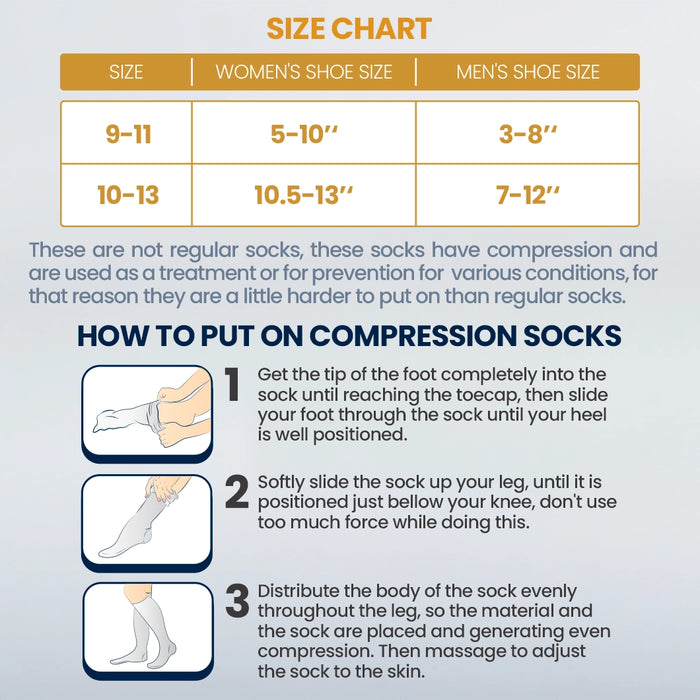 Be Shapy 2 Pack Calf Sleeves Compression Athletic Unisex Socks Medias de Compresión