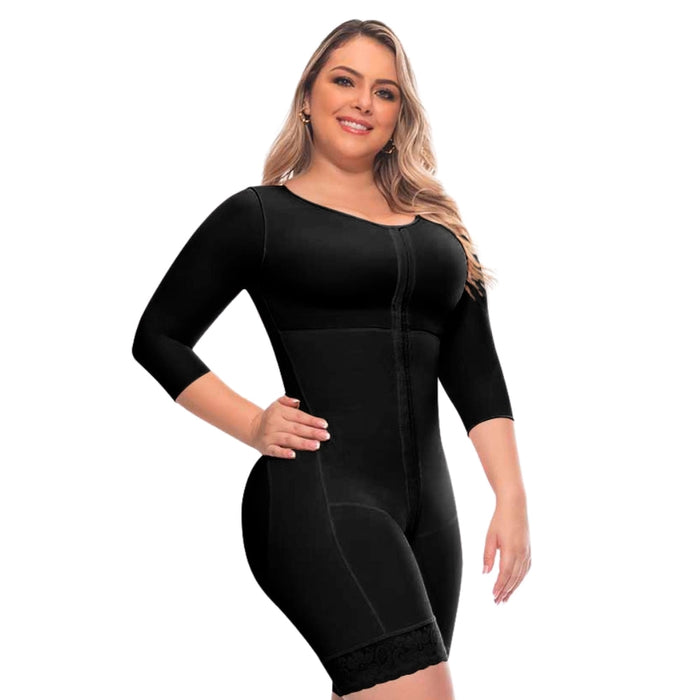 UpLady 6235 | Post Surgery Full Guitar Shaped Shapewear  With Built-In Bra For Women | Powernet