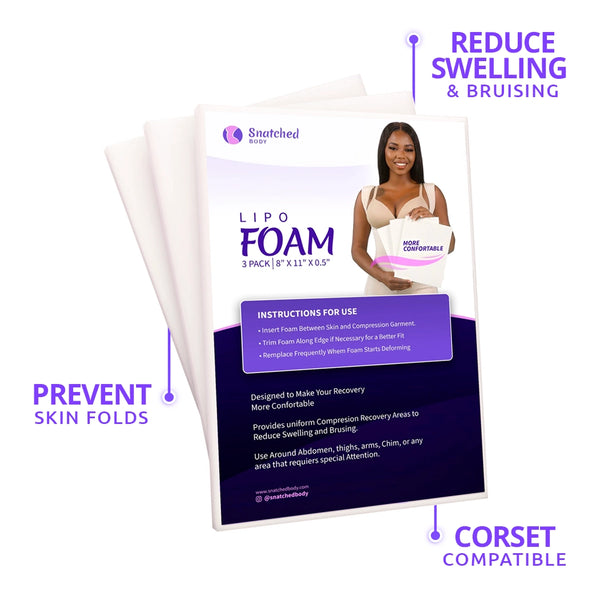 3 pack lipo foam information