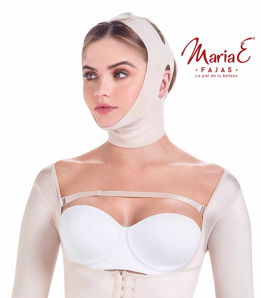 Fajas MariaE 9010 Compression Chin Strap for Women / Mentonera / Powernet