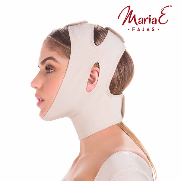 Fajas MariaE 9010 Compression Chin Strap for Women / Mentonera / Powernet