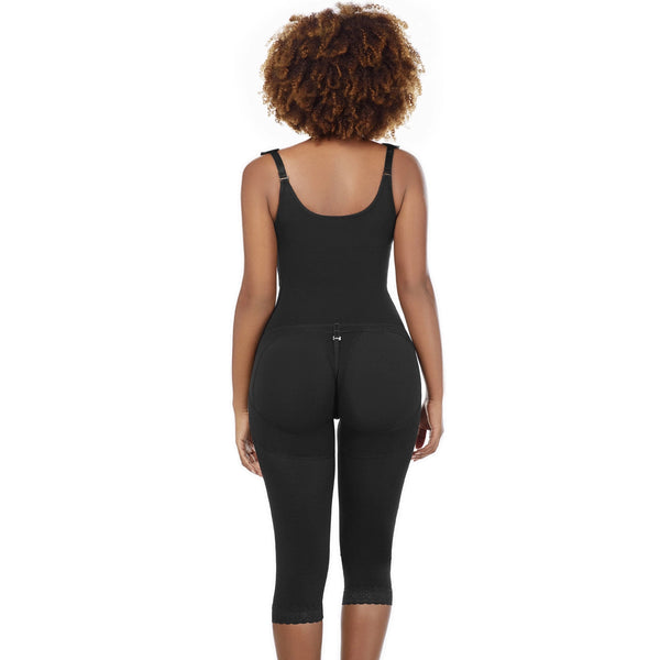 Fajas MariaE 9152 | Postoperative Women's Shapewear with Shoulder Pads | Daily and Postsurgical Use | Powernet
