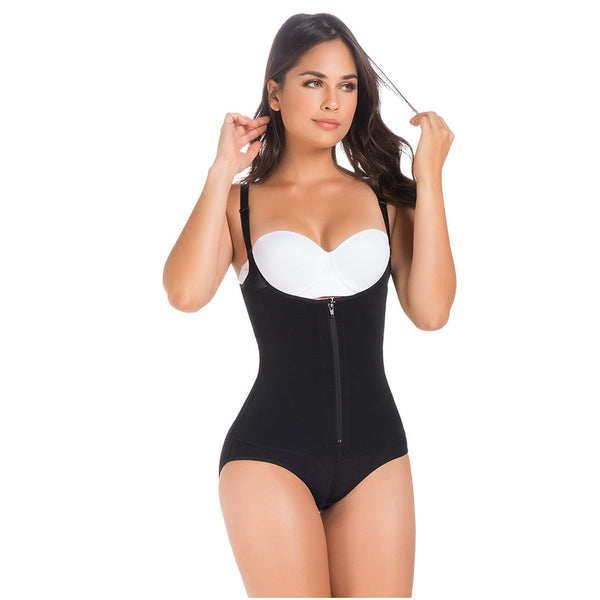 Fajas MariaE 9415 | Butt Lifter Tummy Control Bodysuit Shapewear | Daily Use | Powernet