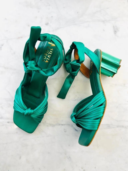 Silvia Cobos Star Heel Green