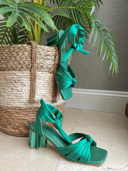 Silvia Cobos Star Heel Green