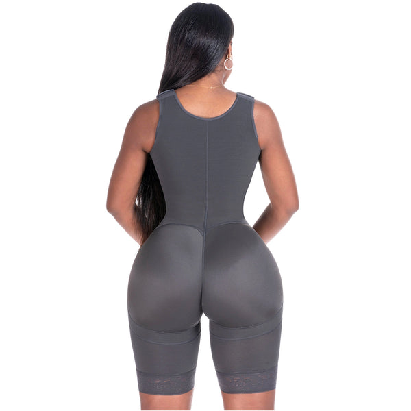 Bling Shapers Extreme 553BF | Shapewear Bodysuit with Built-in Bra | Post Surgery & Daily Use | Powernet