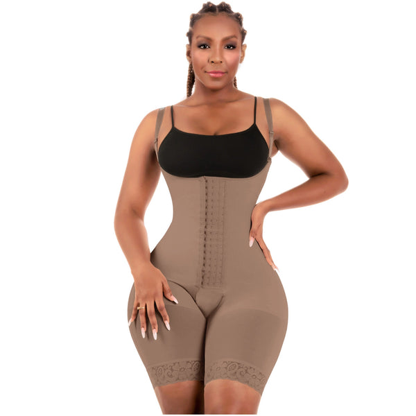 Bling Shapers 573BF | Colombian Butt Lifting Shapewear for Women | Open Bust | Powernet