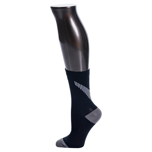 Be Shapy 2 Pack Sports Compression Short Unisex Socks Medias Cortas Deportivas de Compresión Moderada