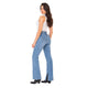LOWLA  212358 Bum Lift Mom Flare Colombian Jeans with Ankle Openings