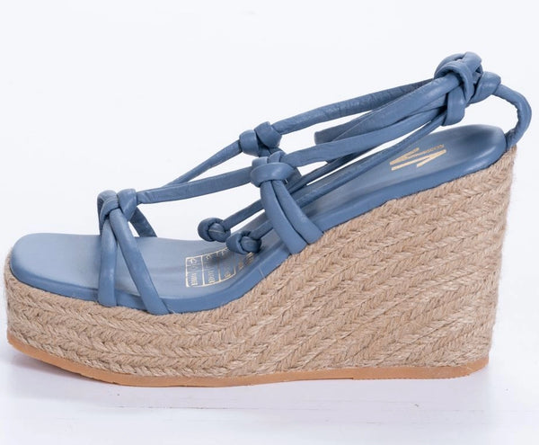 Silvia Cobos Louise Wedges Blue