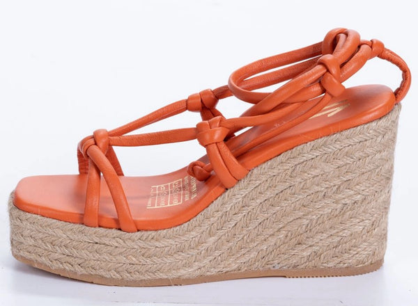 Silvia Cobos Louise Wedges Orange