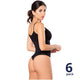 Diane & Geordi 2149 | Slimming Thong Bodysuit | Tummy Control Shapewear for Women / Powernet 6 Pack