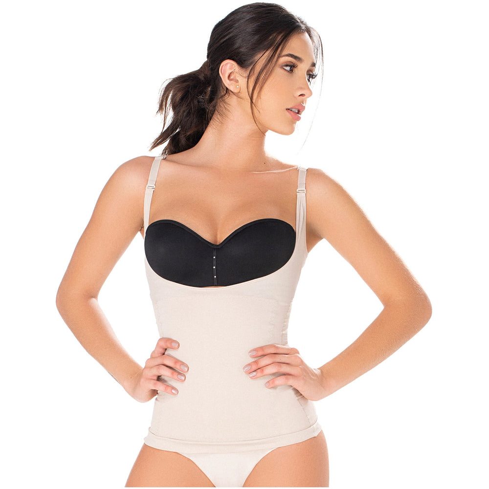 Diane & Geordi 2205 | Slimming Body Shaper Vest for Women | Tummy Control Shapewear | Latex