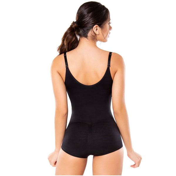 Diane & Geordi 2384 | Daily Use Tummy Control Shapewear for Women | Open Bust Panty Bodysuit / Latex