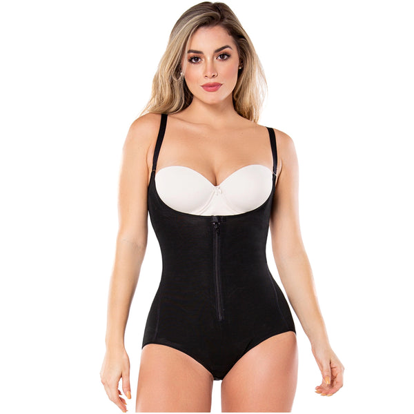 Diane & Geordi 2411 | Women's Tummy Control Butt Lifting Bodysuit | Postpartum Colombian Girdle | Fajas Colombianas | Powernet