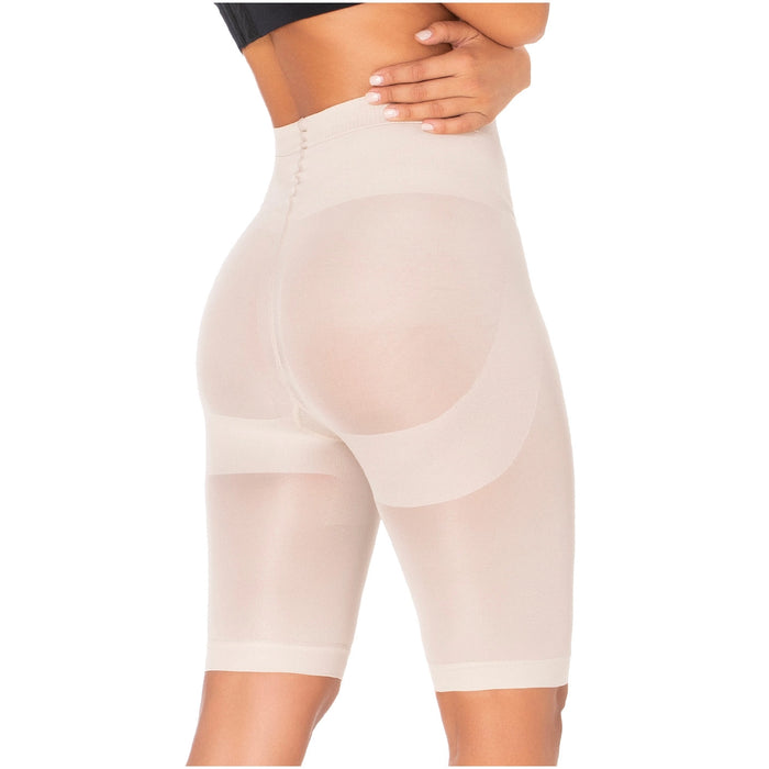 Diane & Geordi 2830 | Tummy Control Mid Thigh Butt Lifter Shaping Shorts / Latex 6 Pack