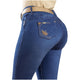 DRAXY 1449 Butt Lifting Classic Skinny Jeans for Women