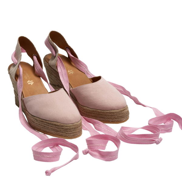 Silvia Cobos Flicker Wedge Espadrille Pink