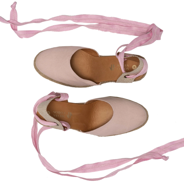 Silvia Cobos Flicker Wedge Espadrille Pink