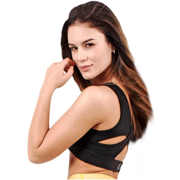 FLEXMEE 902009 Luxury Sport Halter Bra | Supplex 360 - Pal Negocio