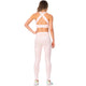 FLEXMEE 902032 Criss-Cross Pink Sports Bra for Women | Microfiber