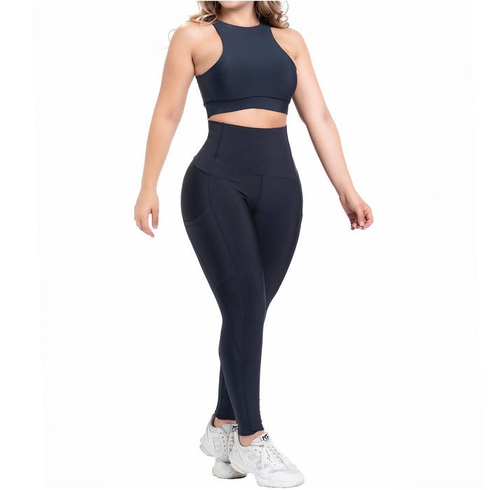 FLEXMEE 902463 | Sports Activewear Gym Bra Athleisure High Neck Line with Wide Back for Running | Comfort Line