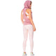 FLEXMEE 930023 Women's Pink Sleeveless Hooded Tank Top | Light Microfiber