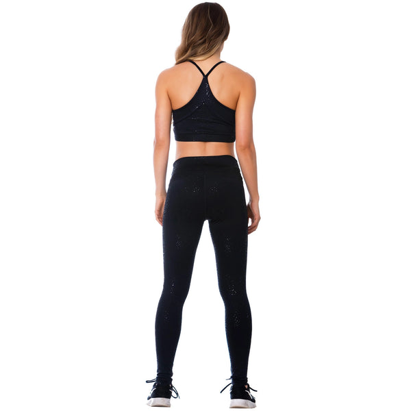 FLEXMEE 946172 | High Rise Black Leggings for Women|